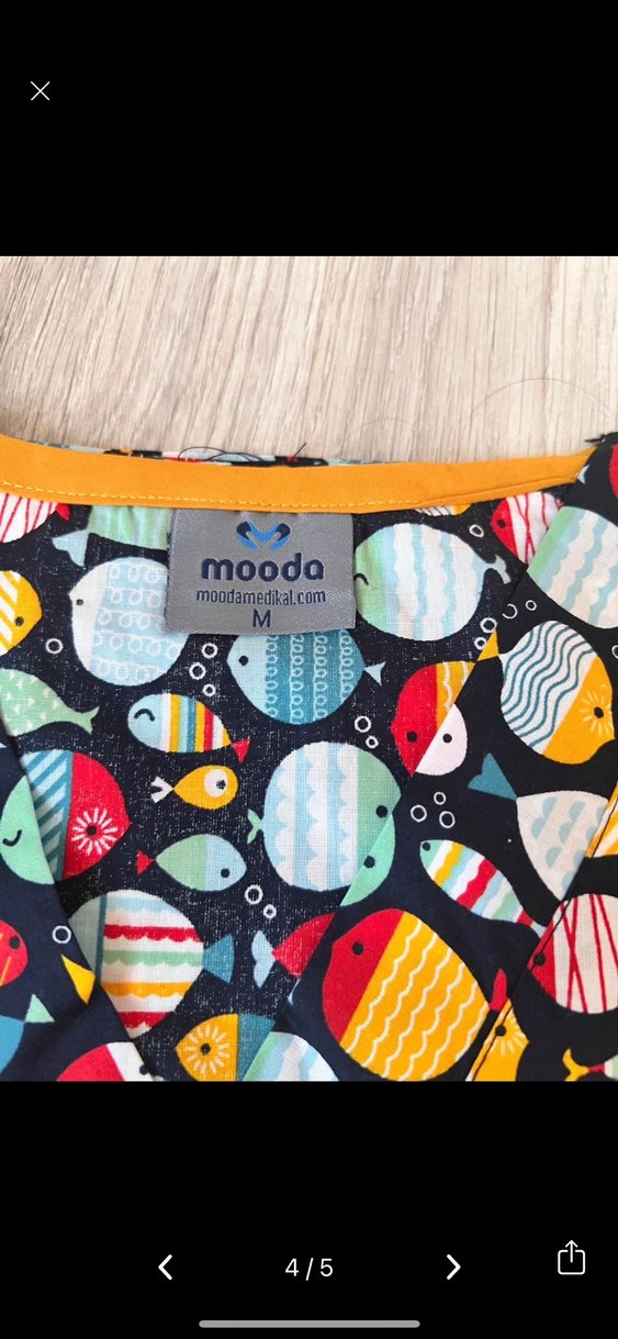 Renkli Desenli Hastane forması - Görsel 4