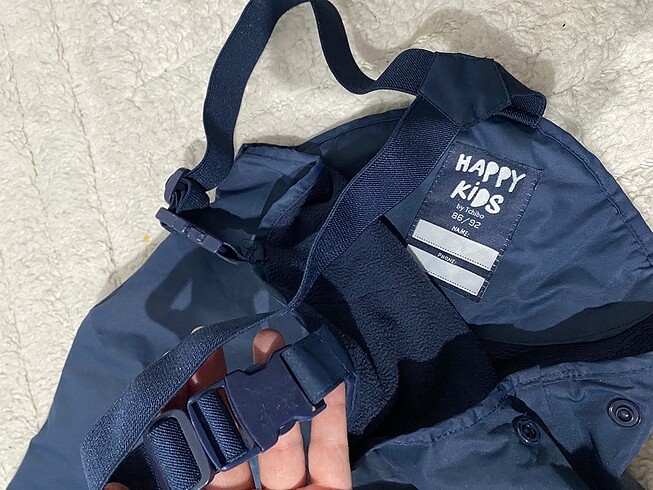 2 Yaş Beden lacivert Renk Tulum su geçirmez ( kayak )