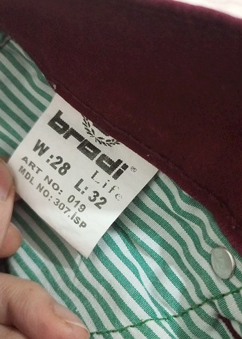 Bordo Salaş Midi Kadın Kumaş Pantolon - Görsel 3