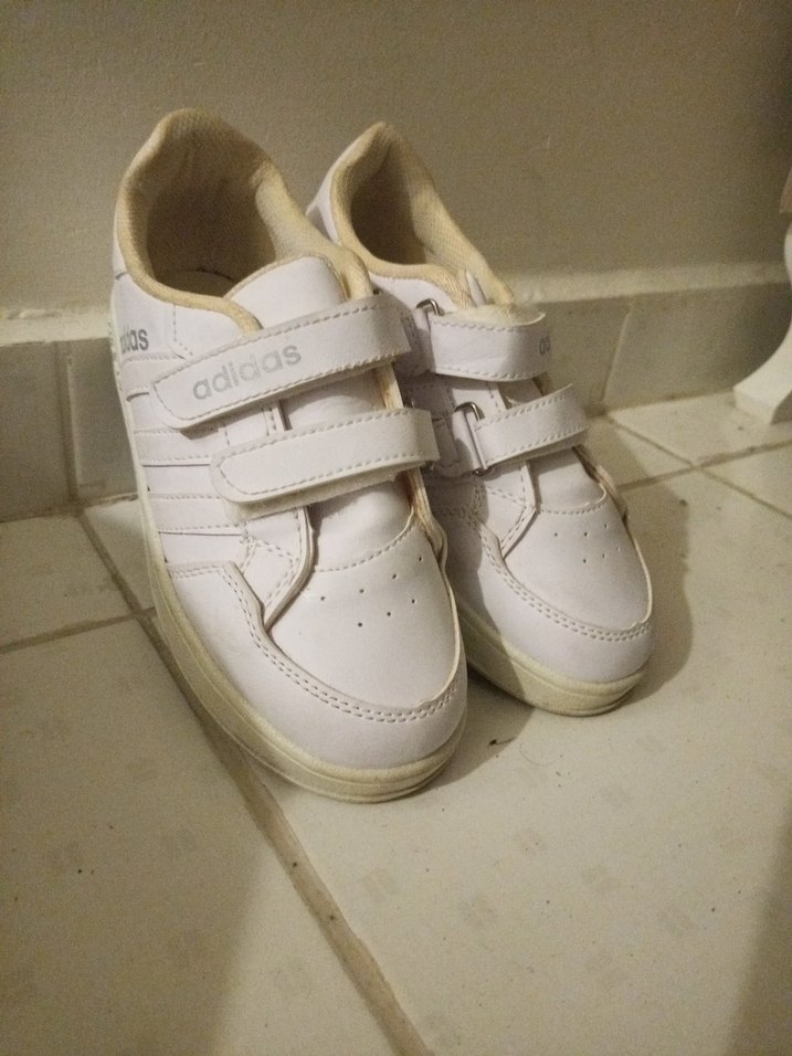 Beyaz Adidas kız Çocuk Spor Ayakkabı - Görsel 3