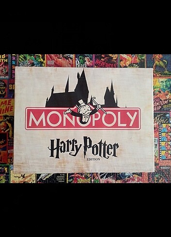 Özel Yapım Harry Potter Monopoly Oyunu