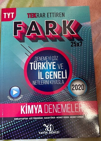 TYT Kimya Deneme Sınavları 2020