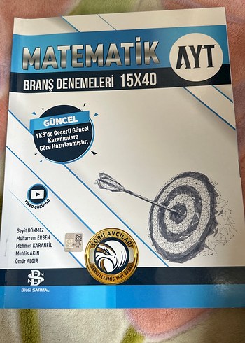 AYT Matematik Branş Denemeleri 15x40