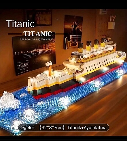 Titanik Yapı Bloğu Lego