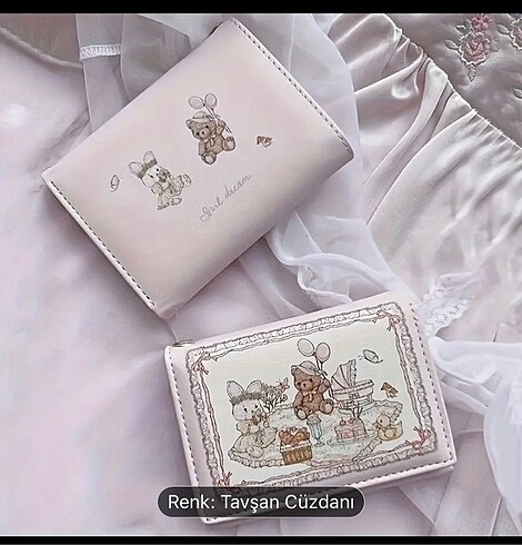  Beden Tavşanlı Shein Cüzdan
