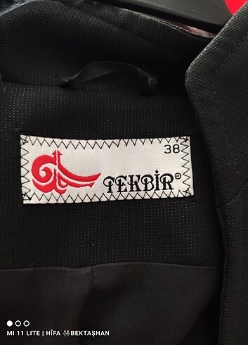 Tekbir siyah takım 