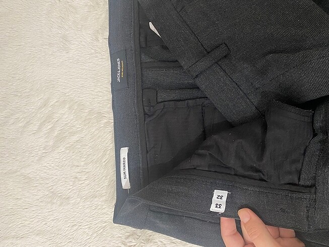 32 Beden gri Renk Jack jones erkek chino pantolon