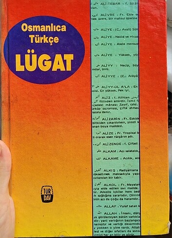 Osmanlıca - Türkçe Lügat