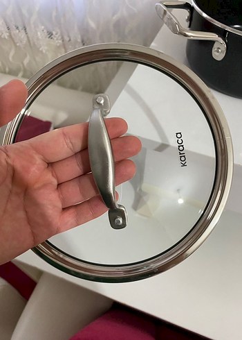 Karaca Siyah Cam Kapaklı Tencere - Görsel 7