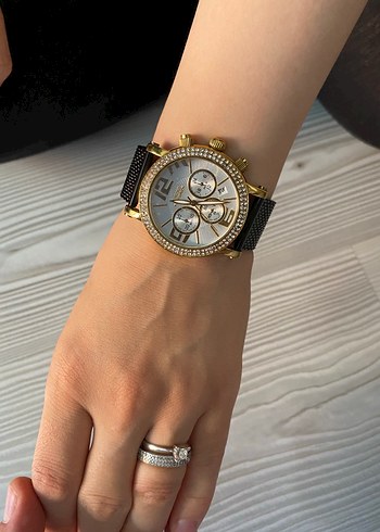 SaKlasik Altın Kadın Kol Saati - Görsel 3