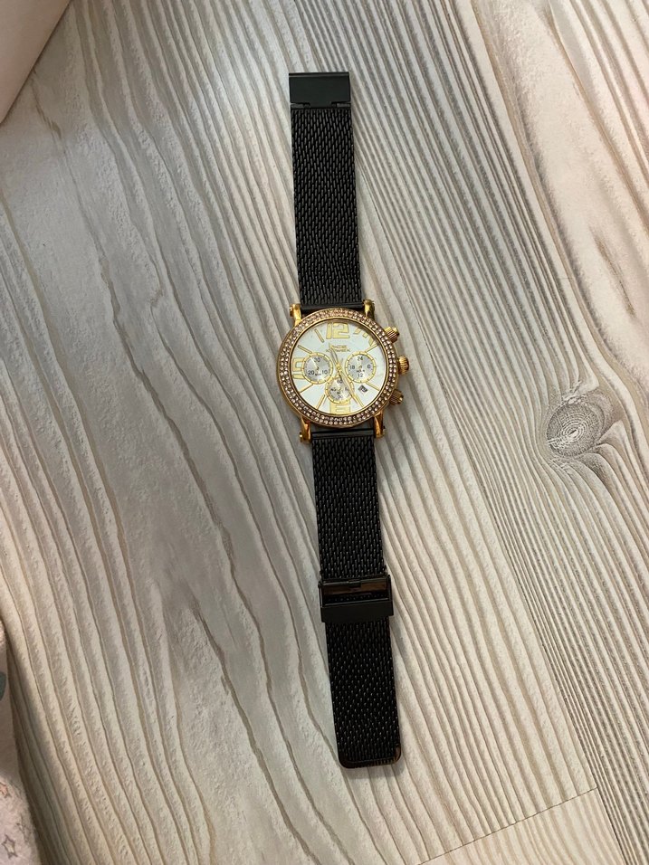 SaKlasik Altın Kadın Kol Saati - Görsel 5