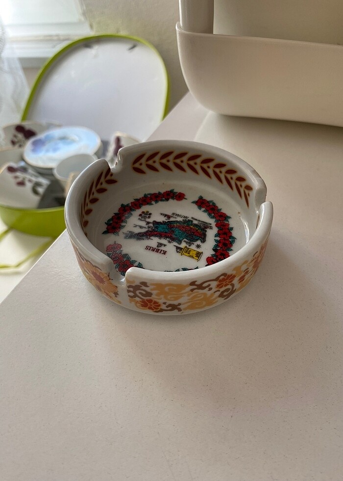 Porselen kül tabağı - Görsel 2