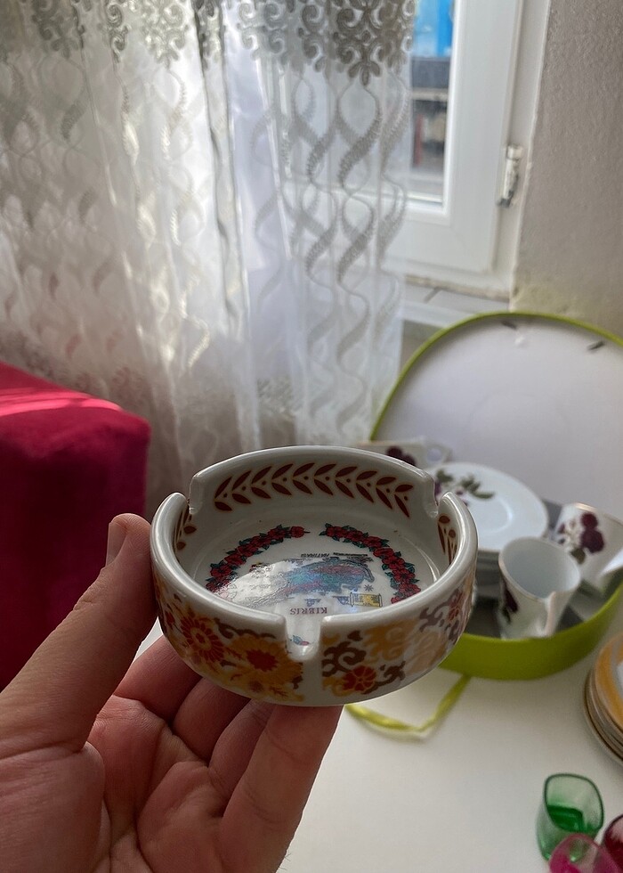 Porselen kül tabağı - Görsel 3