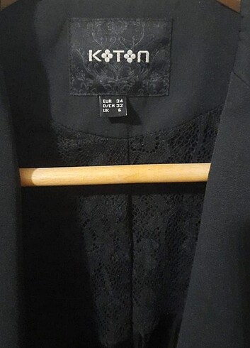 xs Beden siyah Renk Blazer ceket
