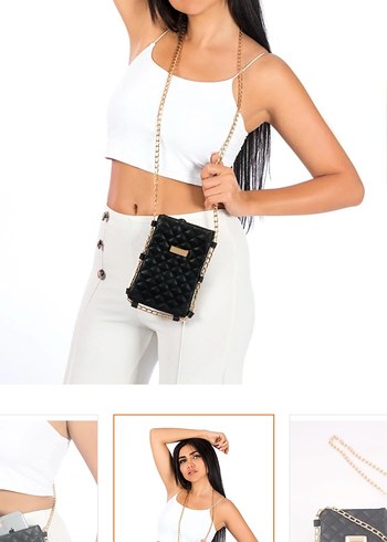 Siyah küçük çanta - Görsel 3