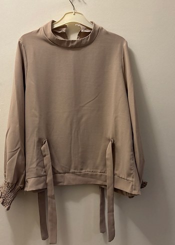 Bej Renkli tesettür takım - Görsel 2