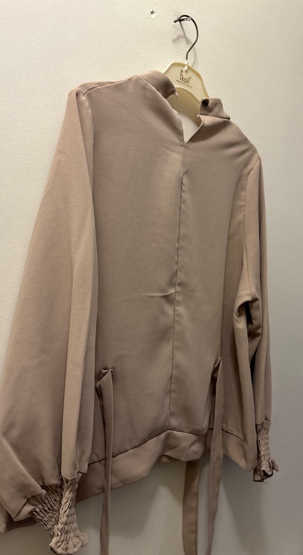 Bej Renkli tesettür takım - Görsel 3