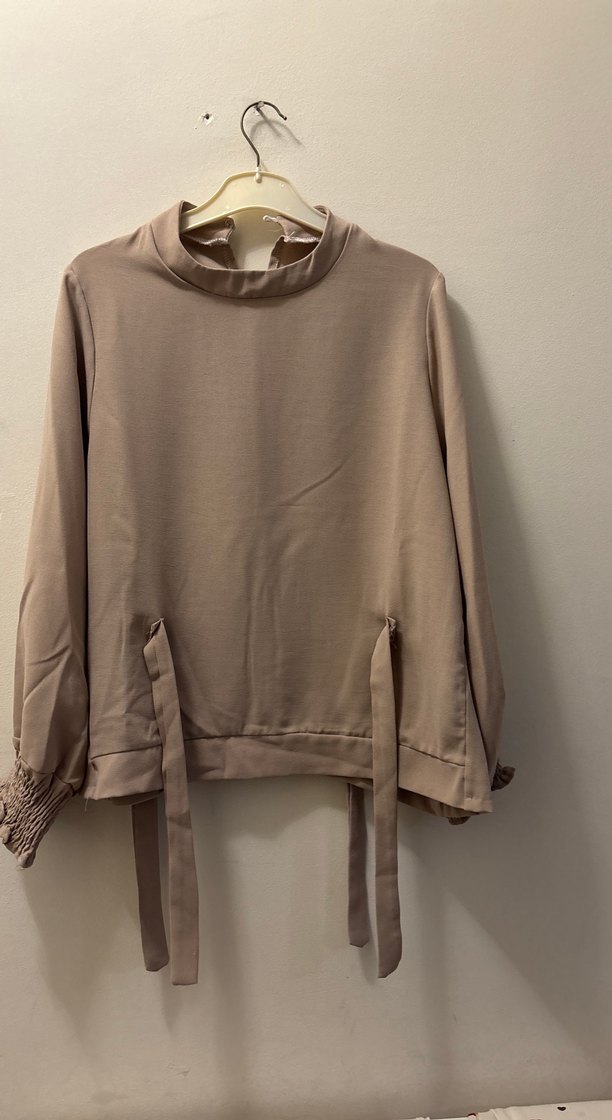 Bej Renkli tesettür takım - Görsel 2