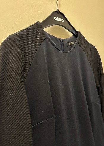 Tesettür siyah elbise alvina - Görsel 2