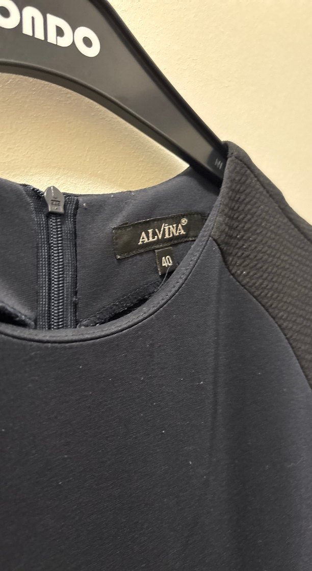 Tesettür siyah elbise alvina - Görsel 3