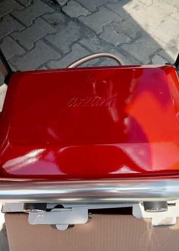 Arzum maxi Gril lahmacun .Tost Makinesi.bazlama.gibi - Görsel 6