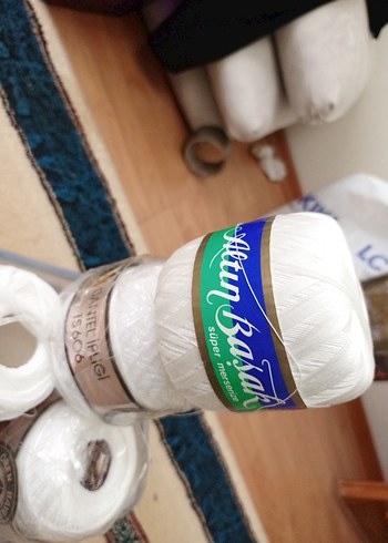 Altın Başak Beyaz Nakış İpi - Görsel 6