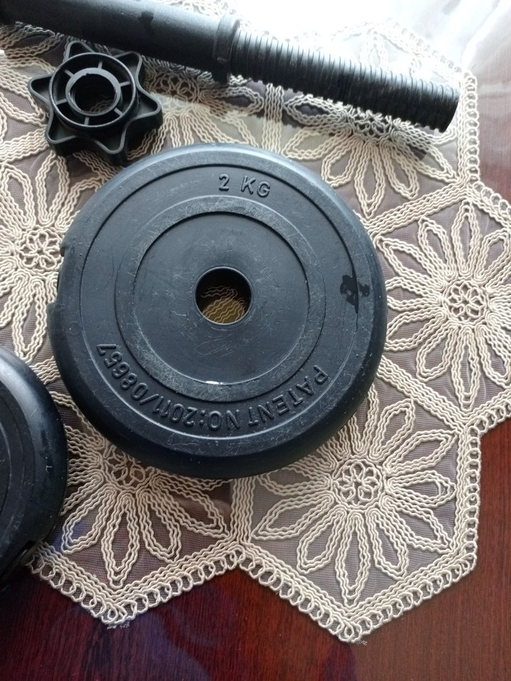 Siyah Baskılı Egzersiz Matı - Görsel 2