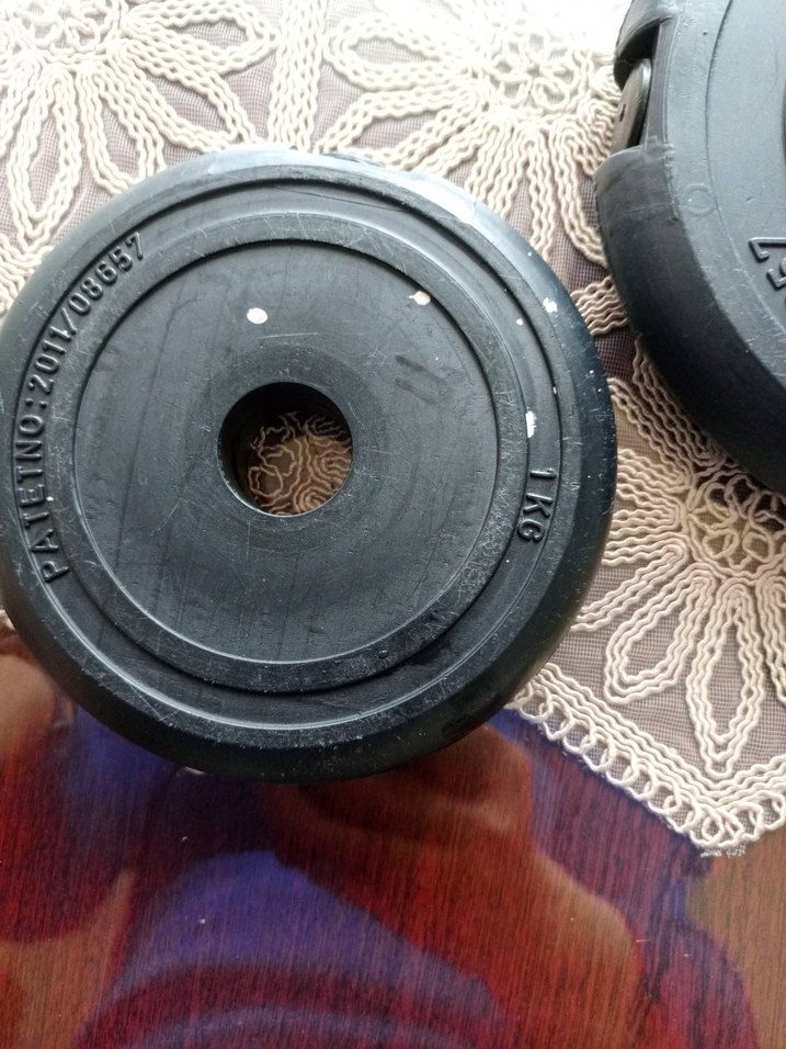 Siyah Baskılı Egzersiz Matı - Görsel 4