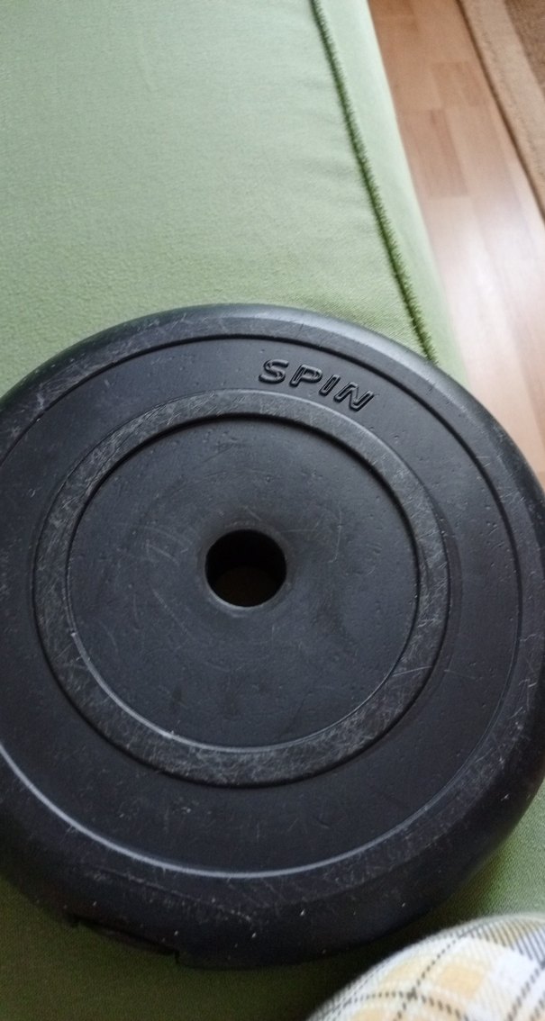 5 KG Siyah Egzersiz Ağırlık Plakası - Görsel 2