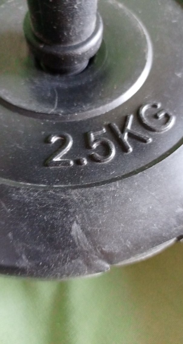 5 KG Siyah Egzersiz Ağırlık Plakası - Görsel 4