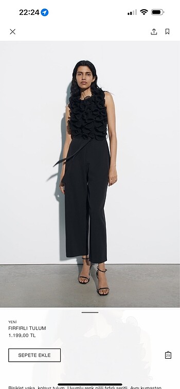 ZARA FIRFIRLI TULUM