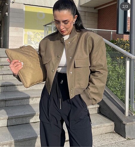 ZARA BOMBER CEKET