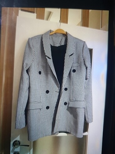 44 Beden gri Renk Blazer çeket
