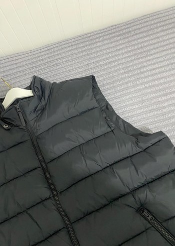 Mavi Marka Siyah Şişme Yelek - Görsel 3