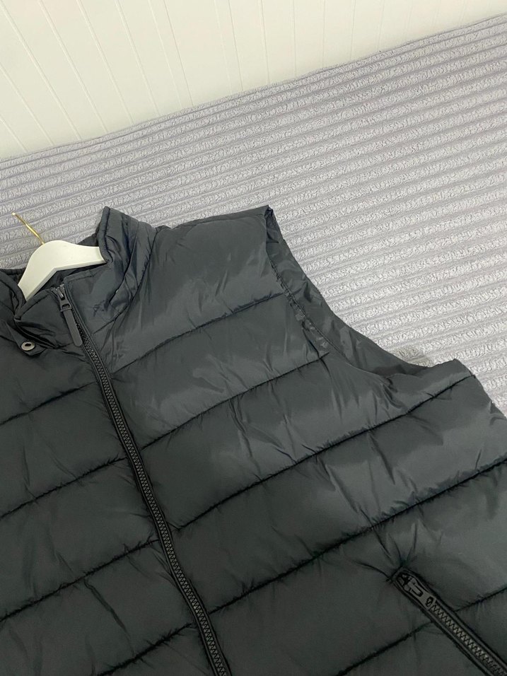 Mavi Marka Siyah Şişme Yelek - Görsel 3