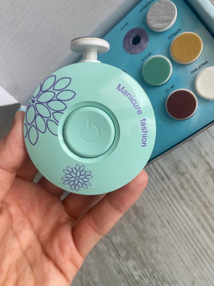 Elektrikli manikür seti bebek - Görsel 2