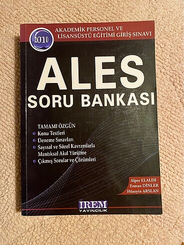 ALES TEST KİTABI