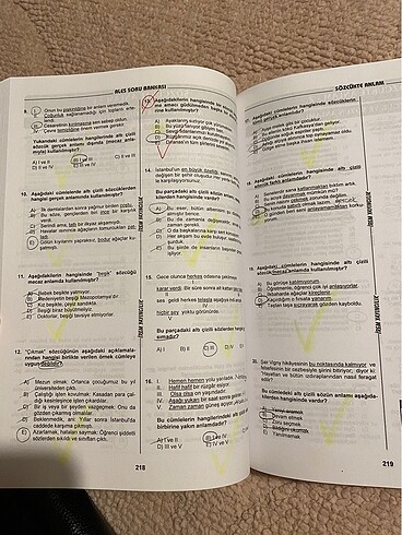Beden ALES TEST KİTABI