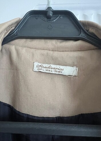 40 Beden Stradivarius bej trench coat