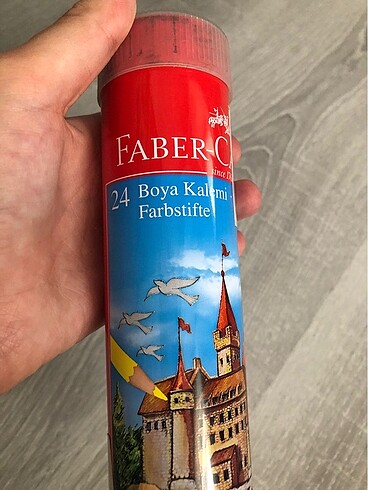 Faber castell 24lü kuru boya seti