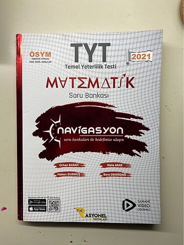 Rasyonel Yayınları TYT Matematik SB