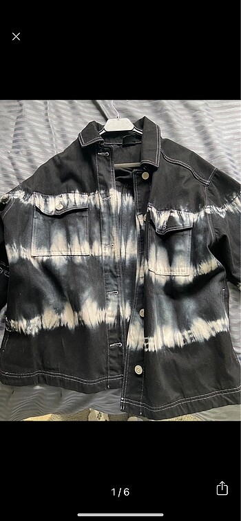 Urban outfitters batik desenli kot ceket