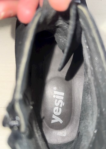 Hakiki Süet Deri Erkek Siyah Bot - Görsel 6