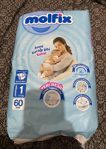 Molfix Bebek Bezi Yenidoğan 1 numara