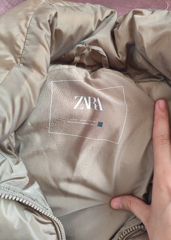 Bej Puff Mont Kadın Midi Boy - Görsel 3