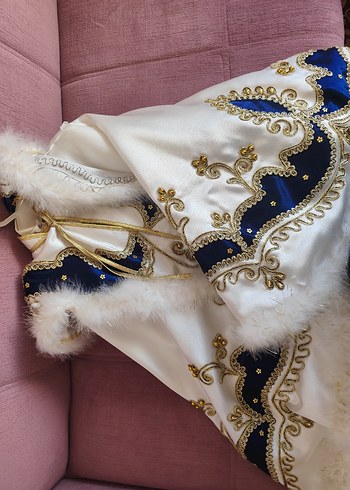 Klasik Nakışlı Kürklü Çocuk Takımı - Görsel 5