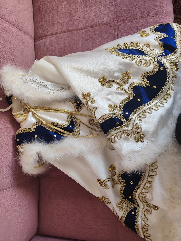 Klasik Nakışlı Kürklü Çocuk Takımı - Görsel 5