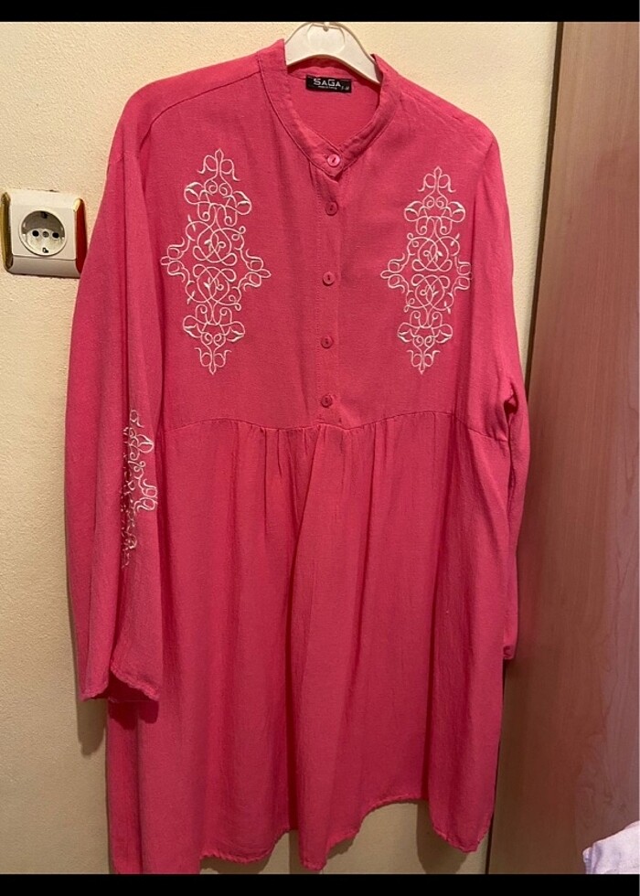 #tunik #tesettür #pembe - Görsel 2