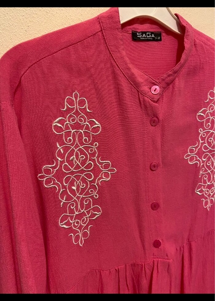 #tunik #tesettür #pembe - Görsel 4