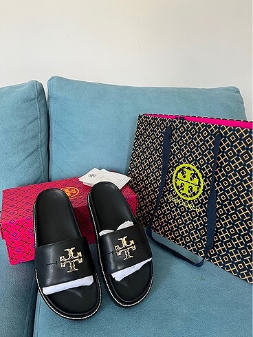 39 Beden siyah Renk Tory burch kadin terligi